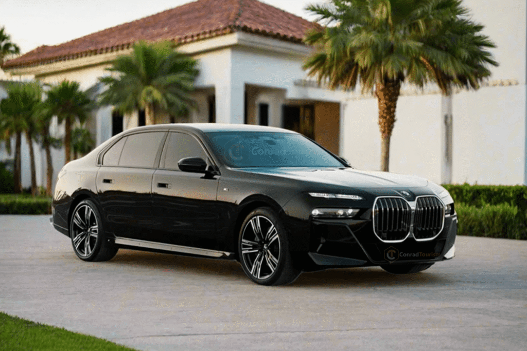 BMW 740i With Driver Dubai