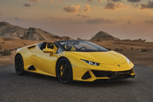 Lamborghini Huracan EVO Spyder Yellow