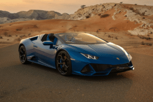 Lamborghini Huracan Evo Spyder Blue