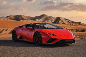 Lamborghini Huracan Evo Spyder Red