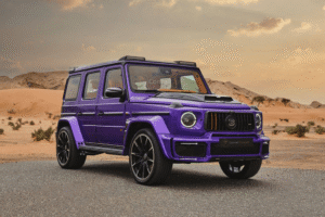 Mercedes Brabus G63 700 Widestar Purple